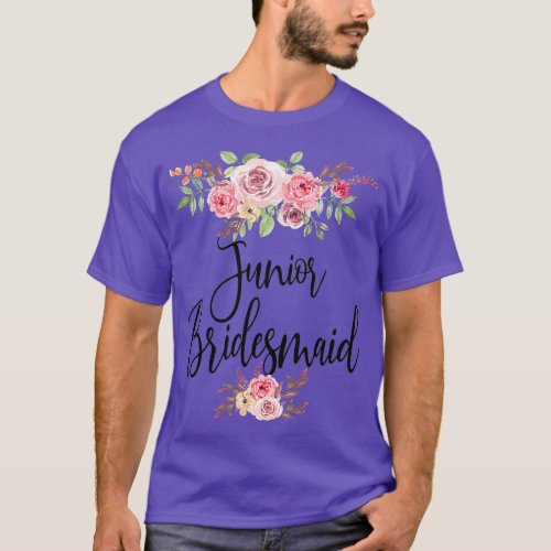 Junior Bridesmaid Wedding Bridal Party T_Shirt