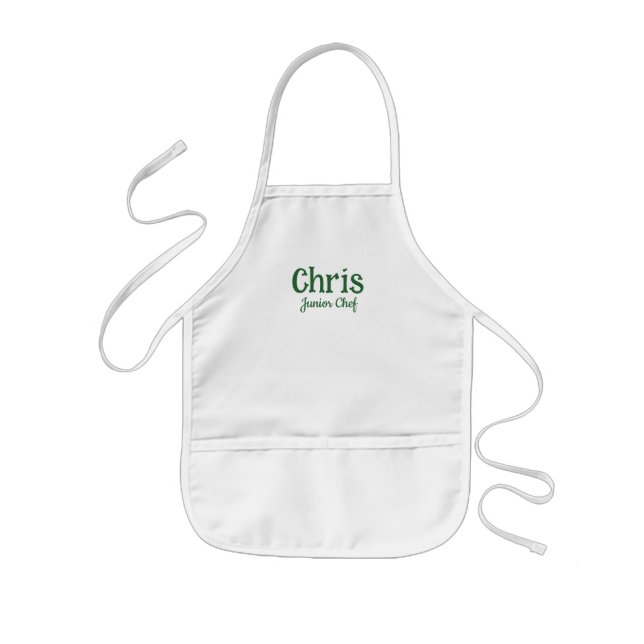 Junior Chef Boy or Girl Kids' Apron (Front)
