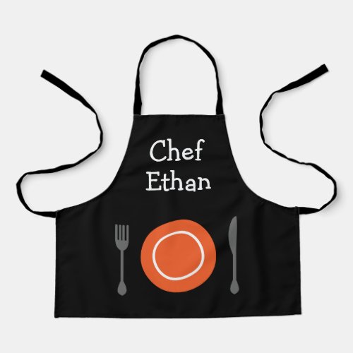 Junior chef boys gourmet kids apron