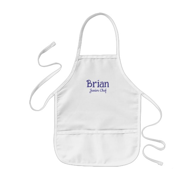 Junior Chef Boys Kids' Apron (Front)