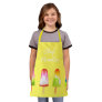 Junior chef popsicles art colorful kids apron