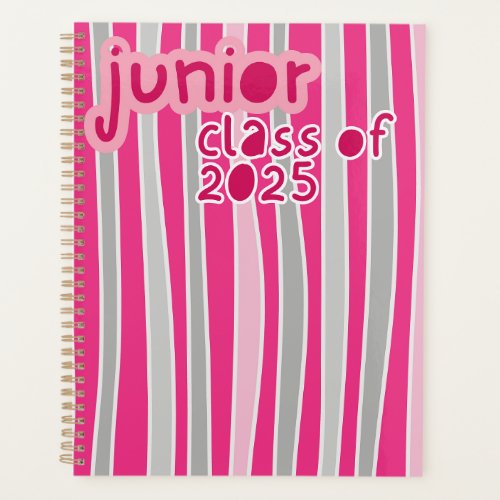 Junior Class of 2025 Undated Planner