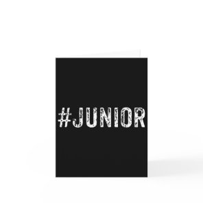 Junior Eleventh Grade Student Or Teacher Trendy Gi Card