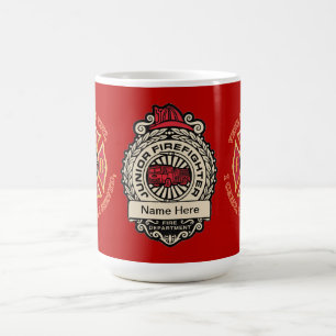 Junior Firefighter's Custom Coffee Mug