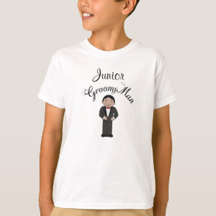 Junior Grooms Man Wedding Party Gift T-Shirt