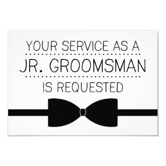 Junior Groomsman Request | Groomsmen Card