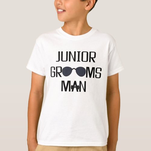 Junior Groomsman Wedding Party T_Shirt