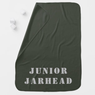 Junior Jarhead Military Baby Blanket