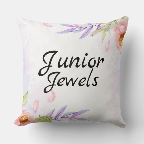 Junior Jewels Swifty Throw Pillow