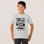 Junior Jr. Groomsman Wedding Party Crew T-Shirt<br><div class="desc">Modern wedding Junior Jr. Groomsman shirt,  black typography t-shirt. A perfect gift for your wedding party members.</div>