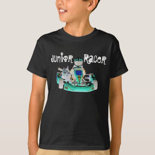 Junior Kart Racer T_Shirt