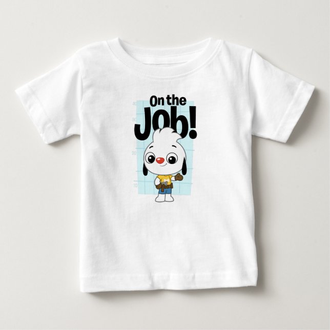 Junior on the Job Baby T-Shirt (Front)