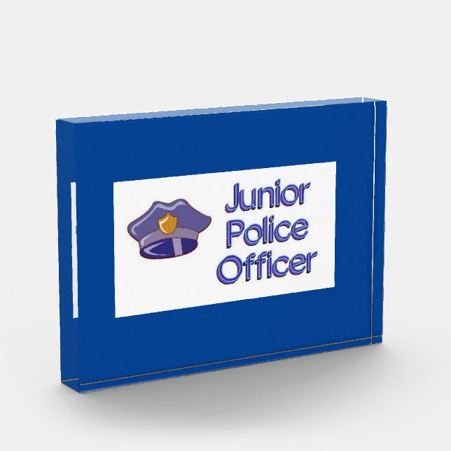 Junior Police Officer Award (Left)