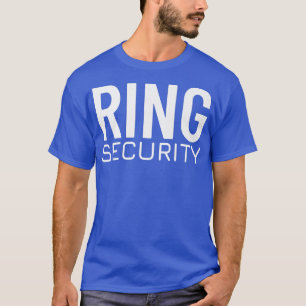 Junior Ring Security Wedding Party Id Tag Kids Rin T-Shirt