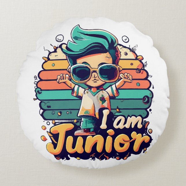 Junior Round Pillow (Front)