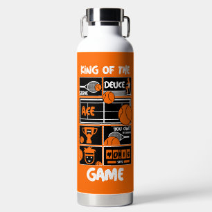 Junior Teen Tennis Player T-Shirt Water Bottle