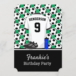 Junior youth soccer event invitation