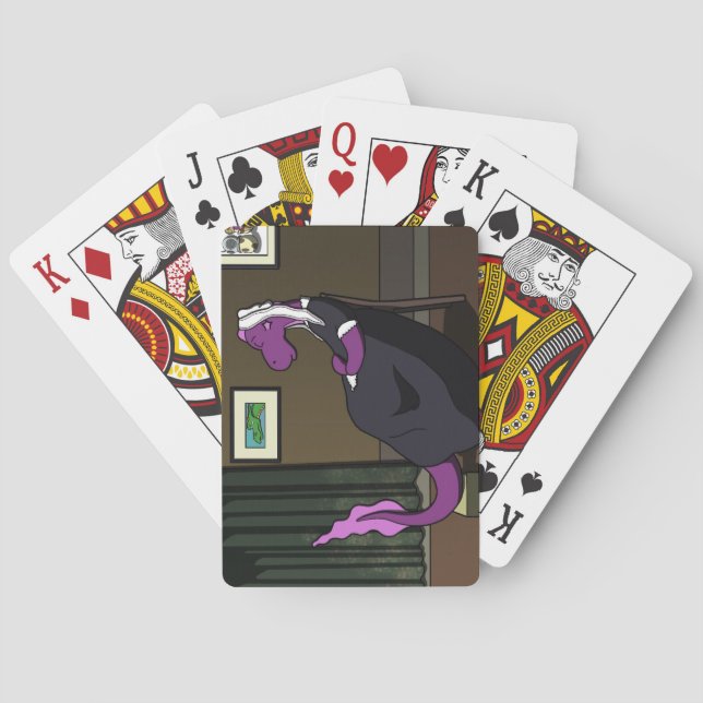Junior's Mother Poker Cards (Back)