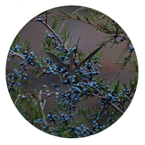 Juniper berries wallclock