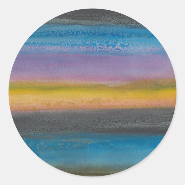 Juniper Mist I Classic Round Sticker (Front)