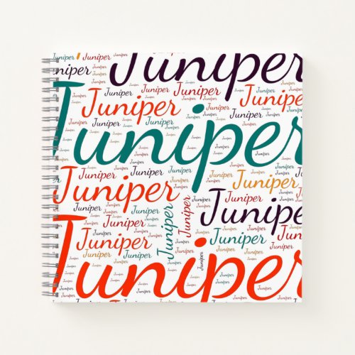 Juniper Notebook