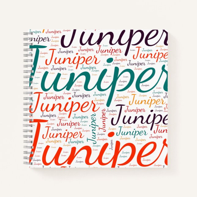 Juniper Notebook (Front)