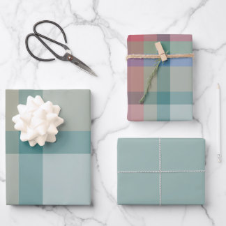 Juniper Wrapping Paper Flat Sheet Set of 3