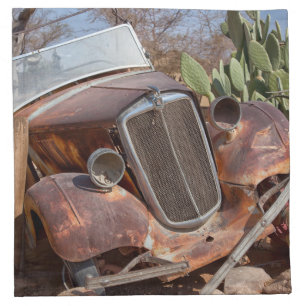 Junk car cloth napkin