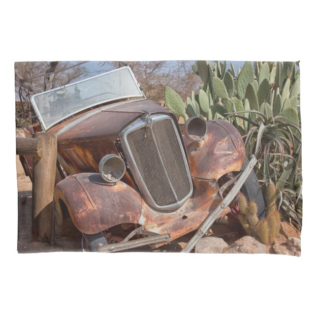 Junk car pillow case (Front)