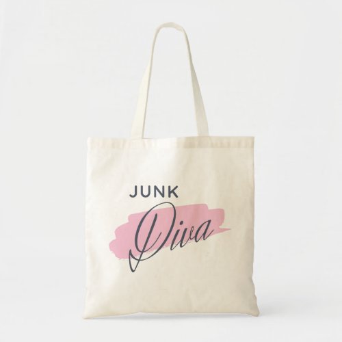 Junk Diva Tote Bag