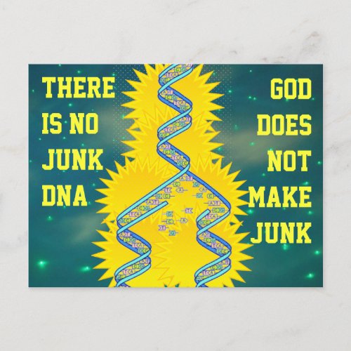 junk DNA  postcard