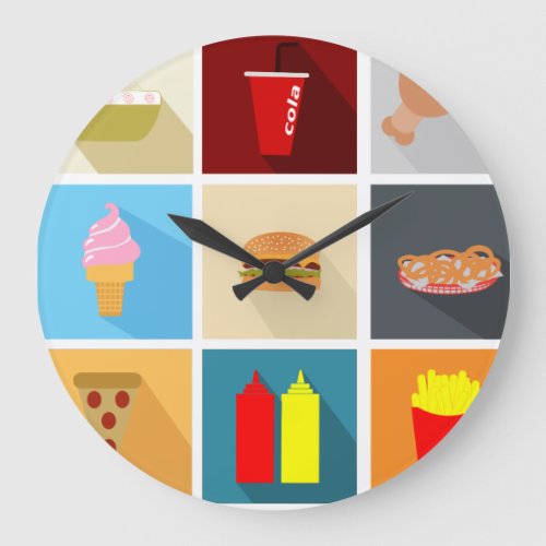 Junk Food Clock