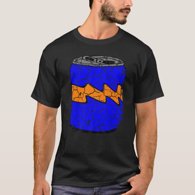 Junk Food Cooking Foodie Soda Pop Distressed T-Shirt (Front)