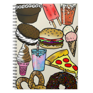 Junk Food Photo Notebook