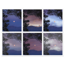 Junk Journal Faerie Skies Moon Trees Fantasy 1-6