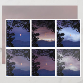 Junk Journal Faerie Skies Moon Trees Fantasy 1-6