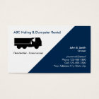 Hauling Dumpster Business Cards | Zazzle.com