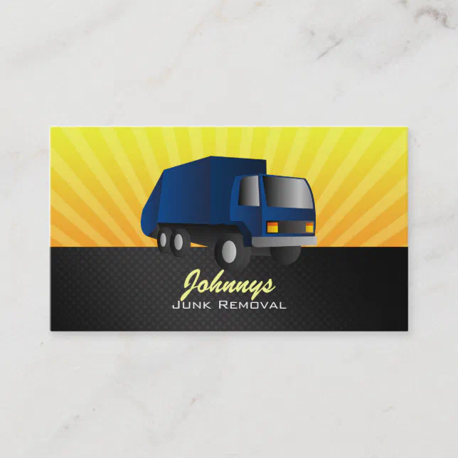 Junk Removal Business Cards Zazzle