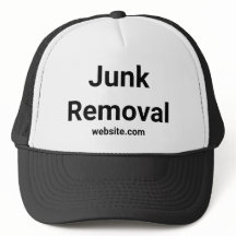 Junk Removal Business Job Title Website Your Text