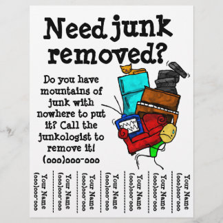 Junk Removal Flyer