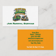 Junk Removal Garbage Hauling Truck Service