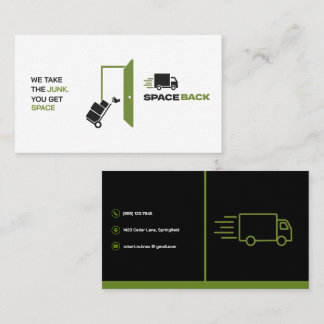 Junk Removal.Hauling Customizable Got Junk Business Card
