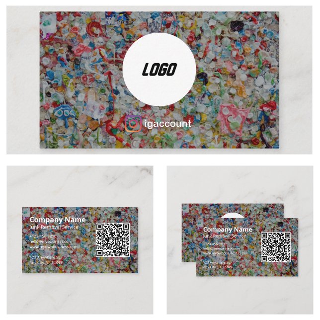 Junk Removal Hauling Service Professional Design Business Card (Junk Removal Hauling Service Professional Design Business Card
)