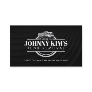 Junk Removal Slogans Business Cards