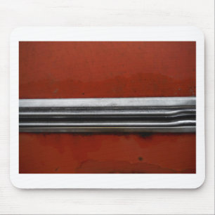 Junk Yard vintage car, Red and Silver Old Paint Mouse Pad