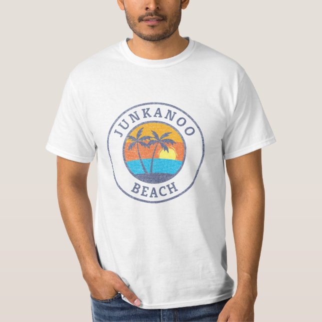 Junkanoo Beach, Bahamas Faded Classic Style T-Shirt (Front)