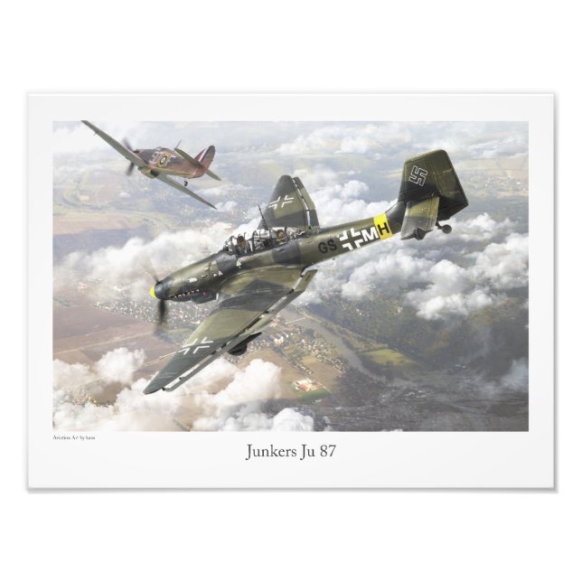 Junkers Ju 87 Photo Print (Front)