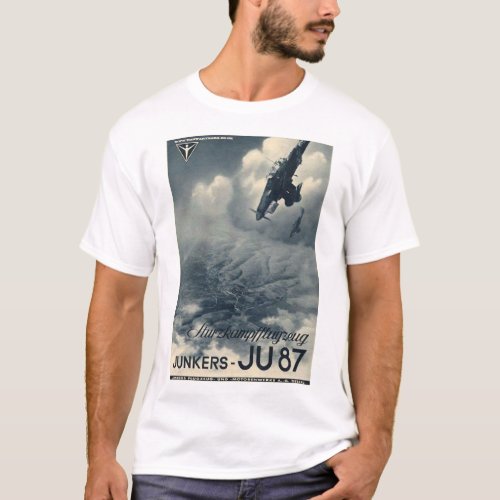 Junkers Ju_87 Stuka poster T_shirt