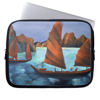 Junks In The Descending Dragon Bay Laptop Sleeve