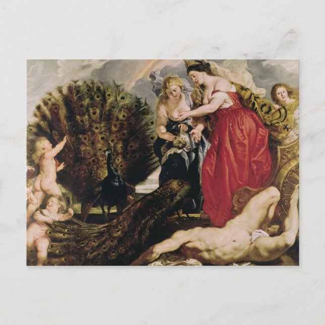 Juno and Argus, 1611 Postcard (Front)